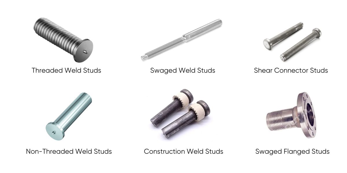 types of weld studs