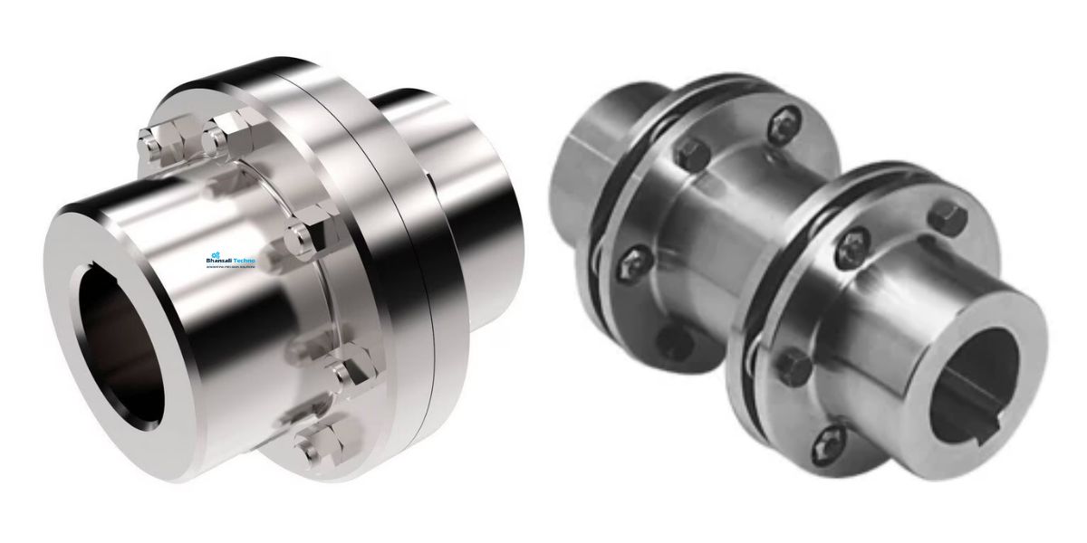 Types of coupling- Flanged coupling