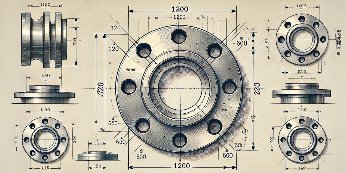 Flange dimensions chart